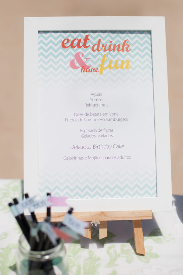 festa infantil aniversario na praia