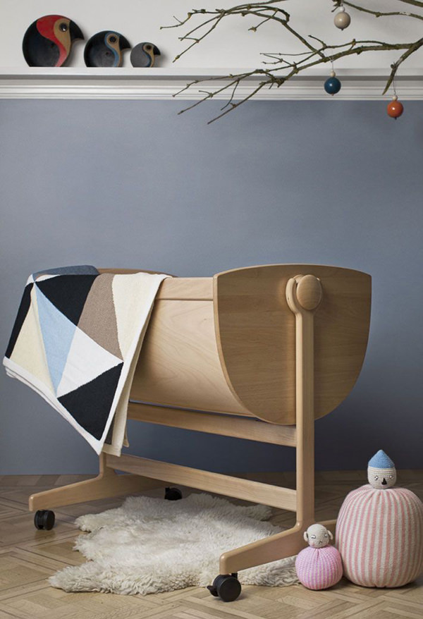 Edição comemorativa do famoso berço Lulu by Nanna Ditzel, de 1963