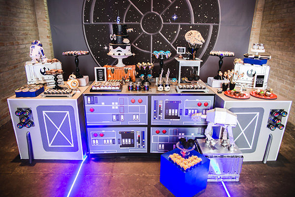 Aniversário de criança com tema Star Wars