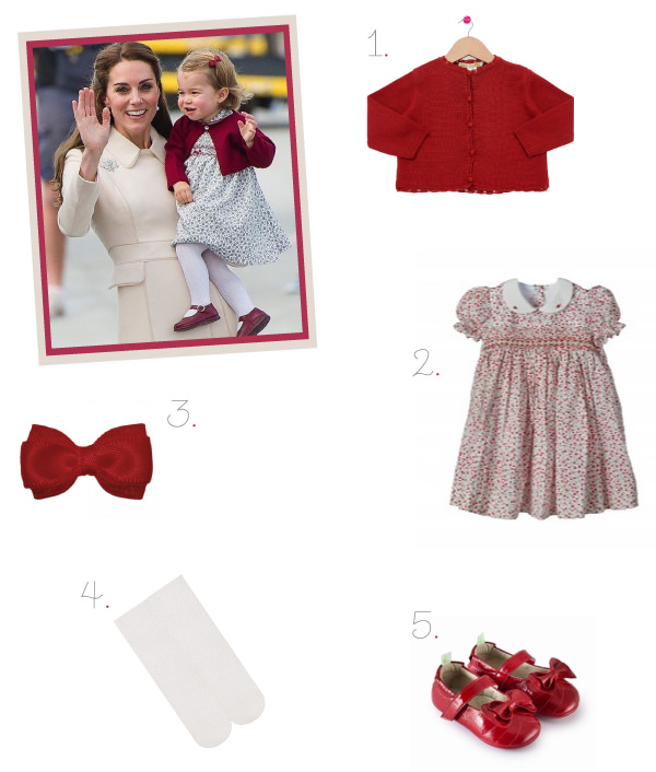 Peças inspiradas nos looks de príncipe George e princesa Charlotte