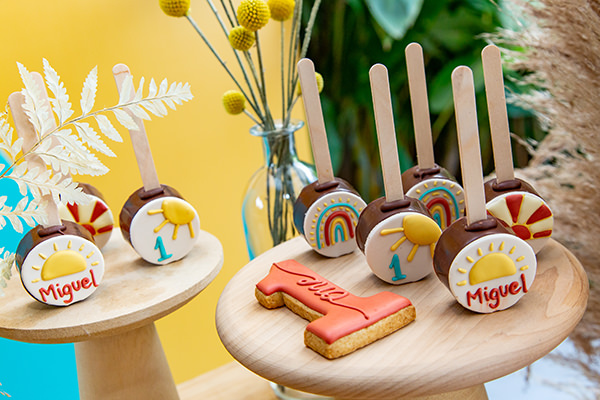 aniversário de 1 ano tema sol