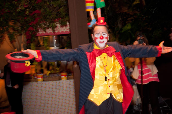 festa aniversário infantil circo decoração bossa nova
