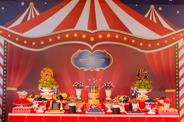 Festa infantil aniversário no circo 1